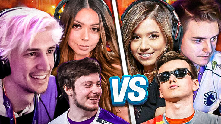 Stacked Overwatch 2 Lobby ft. Pokimane, Adept, xQc, super, Surefour, Mendo